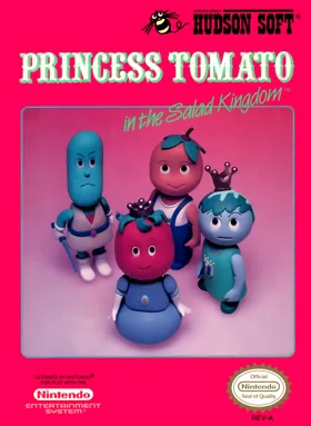 Princess Tomato in the Salad Kingdom (USA) (Beta) box cover front